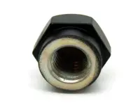 Wiper arm assembly cup nut Front, BLACK. Porsche 911 / 914 - 90162834100, 90162834111