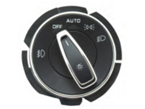 Light switch. Porsche 970 Panamera / 991.1 / 991.2 / Boxster / Cayman / Macan - 97061353309DML, 97061353303, 97061353304, 97061353305, 97061353306, 97061353307, 97061353308, 97061353309, 97061353308DML, 97061353307DML, 97061353306DML, 97061353305DML, 97061353304DML, 97061353303DML, 97061353302DML - AN-3464