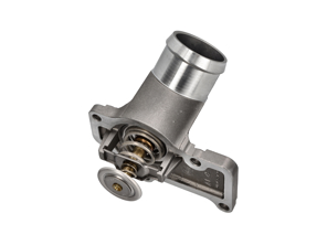 Water  thermostat with thermostat insert. Porsche 987 Boxster / 987C Cayman / 997 - 99610612153, 99610612155, 99610601359, 996.106.013.59, 99610601359, 99610601361, 99610601360