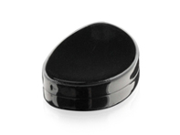 Black button for controlling heating/ventilation. Porsche 914 / 911 - 90157191700