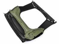 Complete Front Floor / Suspension Mount and Fuel Tank / Battery Support. Porsche 911 1964-69 - 90150104920, 91150195500GRV