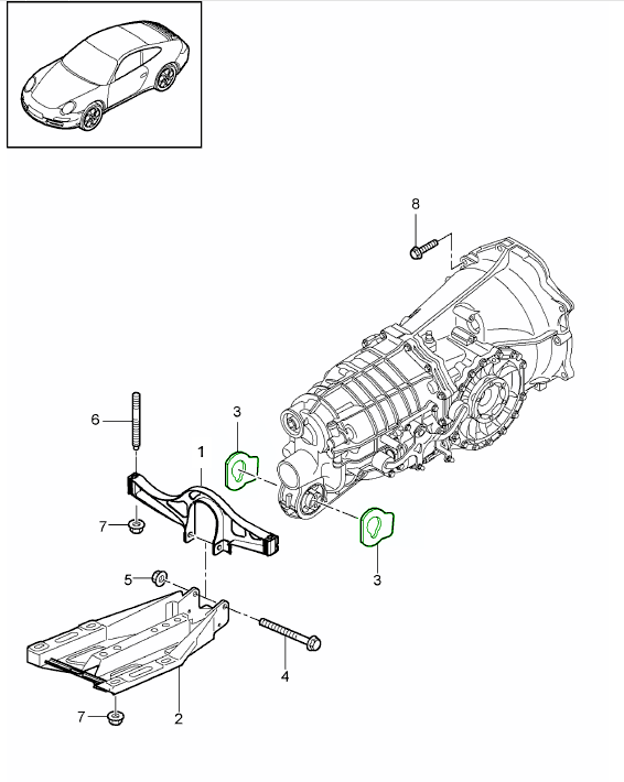 Buy Porsche 997 (911) MK2 20092012 997 MKII Carrera C2 3.6L 2009