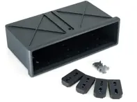 Radio delete cubby / pocket. Porsche 964 / 993 - 91155246302, 9115524630270B - RNND.964.06.BLA/A