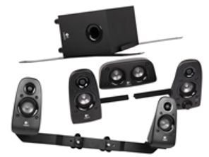 Logitech 5.1 sound system 75 watts incl. brackets for Gaming Console