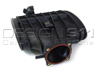 Air intake plenum. Porsche 991 3.8L MKI - 9A111002101, 9A111002100