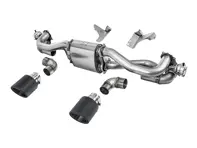 Milltek GPF-Back Valved Exhaust System With Carbon Jet-115 Tail Pipes. Porsche 718 Boxster / Cayman / GT4 2020>> - 982251053F, 982251053H, 982251053K, 982251053E, 982251053D, 982251053G - SSXPO193