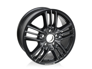 Off-road alloy wheel set 8Jx18 ET 57, Matt Black. Porsche 955 / 957 Cayenne - PCG362044A