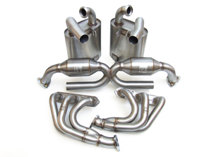 Sports Exhaust Headers & Cats Package (+27 to 30 bhp) Porsche 997.1 C2 / C4 / C4S