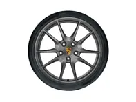 20' 991 C2 / C2S Carrera S Platinum Alloy Wheels & Tyres Original Porsche - 99104460206, 99104460205