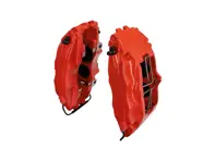 Brake Calipers 4 Piston 'Big Red' 993 Turbo brakes. Porsche multiple applications - 99335142510, 99335142610, 1661900310, 640-C100/200-002 - EQ641200