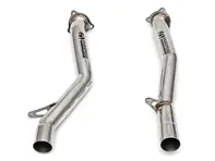 Exhaust Catalytic Converter Bypass Pipes. Porsche 958.2 Cayenne S E-Hybrid - 95811302311, 95811102310, 95811302901, 958113029AX, 95811302410, 95811302411, 95811303001, 958113030AX