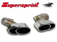 Exhaust Tail Pipes Marged Oval. Porsche Cayenne 958 Supersprint - 245727