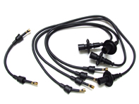 Ignition HT lead set. Porsche 356 / 912 / 914 - 61610995200, 0300.890.303 - ZEF303, ZEF303
