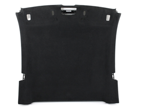 Roof trim panel, Black Alcantara. Porsche 991.1 / 991.2 COUPE - 991555091202W0, 991555091122W0, 991555091042W0