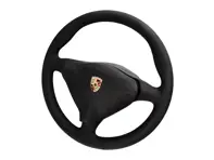 Leather Steering Wheel with leatherette air bag. Porsche 993 / 996 / 986  Manual Cars - 00004440018, 000044400188YR, 000044400186XL, 00004440018H24, 00004440018T15, 00004440018M30, 00004440018J30, 00004440018S30, 00004440018C50, 00004440018G10, 00004440018B50