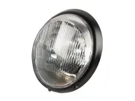 Headlamp Black Rim Porsche 911 1969-86 (non leveling type) LHD CARS - 91163111302, 911.631.113.02, 1695100200