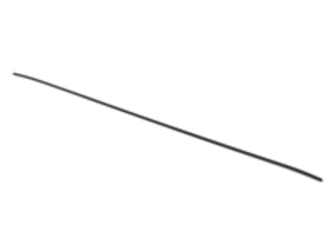 1/4 rear window trim moulding upper, Black. Porsche 928 - 9285434201070K, 9285434191070K