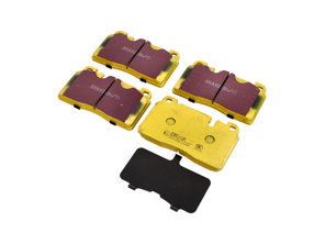 EBC YELLOW Brake Pads 'Fast Road' Front. Porsche Macan 2.0 - 8R0698151H, 9A769815100, PAC698151 - DP42168R