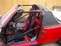 Roll cage 6 point bolt in with universal door bars. Porsche 914