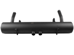 Exhaust Muffler / Silencer Rear box. Porsche 356B/C / 912 USA - 61611101005, 61611101005S, 92.311, 92311, 1620600500 - 1620600500