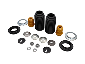 Front Shock Absorber Top Mount & Overhaul Kit. Porsche 987.2 Boxster 2009-12 With PASM - 99970345740, PAF103353, 99734310701, 99734301801, 99634351505, 99634351701, 99634351100, 99634351101, 99634351300, 99634330102, 99634350500, 99734310700