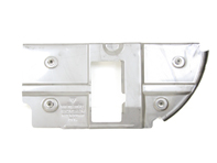 Exhaust muffler heat shield. Porsche 996 Turbo / 997 Turbo - 99611120772, 99611120771, 99611120872, 99611120871
