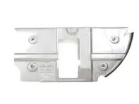 Exhaust muffler heat shield. Porsche 996 Turbo / 997 Turbo - 99611120772, 99611120771, 99611120872, 99611120871