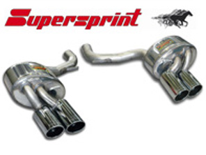 Exhaust Muffler / Silencer Rear 'Power Loop' . Porsche Panamera S / 4S / GTS Supersprint - 246246, 246226