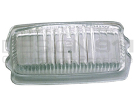 Reverse light glass. Porsche 356B / 356C - 64463164105, 356284-02