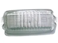 Reverse light glass. Porsche 356B / 356C - 64463164105, 356284-02