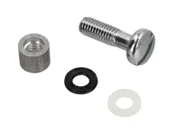 Headlamp bezel outer screw set Bosch. Porsche 356 - 64463111200 - PRS155