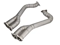 Exhaust particulate filter bypass tube Porsche 718 GT4 / Spyder and GTS - 98254351B, 98254351L, 98254351AA, 98254351P, 98254351R, 98254351N, 98254351Q, 98254351S, 98254351T, 98254350B, 98254350L, 98254350P, 98254350R, 98254350N, 98254350AB, 98254350Q, 98254350S, 98254350T, L-PO/T/13/1, FSPOR718GT4OA