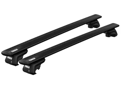 Thule Evo 127 Black roof rack system for Porsche 955 / 957 Cayenne 2002-09 - 711320, 710410