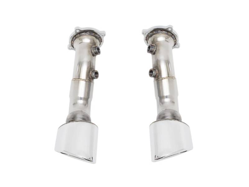 Fabspeed EVO Competition Race Exhaust System. Porsche 993 Turbo, Turbo S, 993 GT2 - 99311104555, 99311104655 - FS.POR.993T.CREBR, FS.POR.993T.CREP, FS.POR.993T.CREB