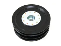 Crankshaft pulley. Porsche 965 Upgrade for single belt conversion - 96410215020