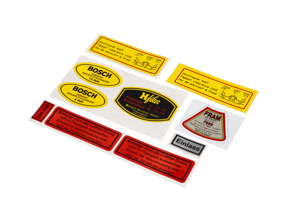 Sticker set for Porsche 356 - 64470100101