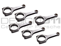 Connecting Con Rods SET OF 6. Porsche 993 Turbo / 996 TURBO - 99310397501, 99610397570, 5468, 5469 - PR-993>-65000H, PR-993>-65000S