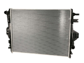 Radiator water, Centre. Porsche 958 Cayenne 3.6L / Hybrid / Diesel - 95810613210