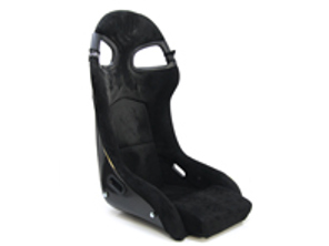 Track Bucket Sports Seat GTR, Black Alcantara *New stock, damaged in storage.