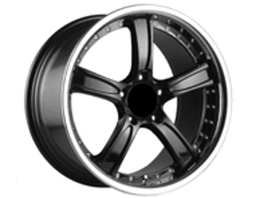 19' Style 700 Black Spoke Alloy wheels for Porsche Cars