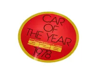 Sticker Car of the Year 1978. Porsche 928 - PAK78E, PAK78D