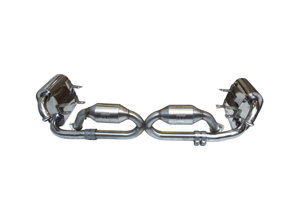 DesignTek Sports Exhaust Package Porsche 996 C2 / C4 / C4S - 3606009602, 3606109963, 99611112257, 99611113254, 99611198404, 99611113274, 99611113275, 99611113270, 99611198405, 99611113168, 99611198504, 99611113174, 99611113175, 99611113170, 99611198505, 99611112157, 99611113154, 99611111350, 99906402601, 90007428702, 90008308000, 90012305020, N0138322, 99908405202, 99711152000, 99611110800, 90037818301, 90037810501, 90038000501