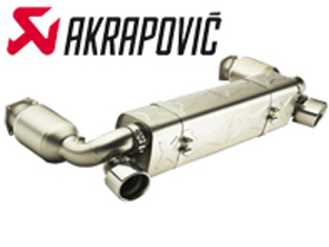 Akrapovic Titanium Exhaust System for Porsche 996 Turbo 2000-05