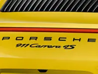 'PORSCHE 911 CARRERA 4S' Black Rear Badge for Porsche 991.2 - 99104480383041
