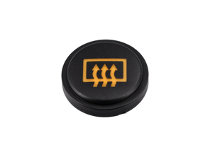 Rear window heating switch cap. Porsche 911 78-85 / 964 - 9116132320301C, 9116132320201C