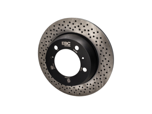 EBC D Series Premium OE Replacement (Drilled) Rear. Porsche 987 Boxster / Cayman  D1668D - 98735240101