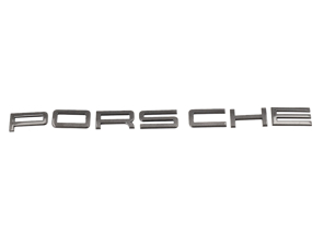 'PORSCHE' Badge for Rear Lid - Agate Grey - for Porsche 95B-3 Macan T 2022>> - 95B853687B