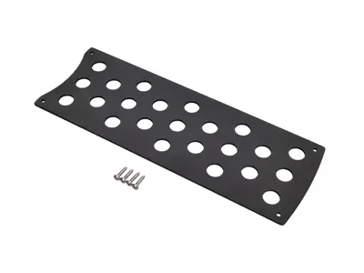 Aluminium emergency/ hand brake & heater control block-off plate. Porsche 911/912/930 - I02