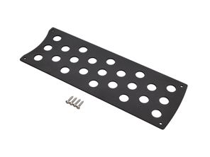 Aluminium emergency/ hand brake & heater control block-off plate. Porsche 911/912/930 - I02