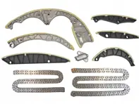 Timing chain kit with guide rails. Porsche 958 Cayenne / 95B Macan / 970 Panamera - 95810506500, 95810506600, 95810506700, 95810506900, 95810506800, 95810517000, 958109252, 958105467, 95810546713, 95810546712, 95810546711, 958105507, 95810550723, 95810550721, 95810550720, 95810516911, 95810516910 - 59836Set